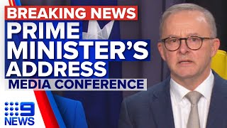 Anthony Albanese’s first address as Prime Minister ahead of Quad meeting | 9 News Australia
