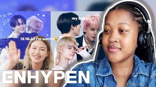 ENHYPEN Interractions with other idols | Reaction 2