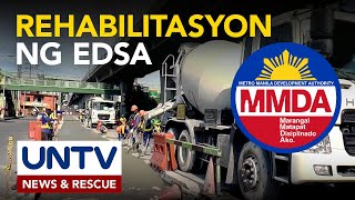 EDSA rehabilitation, target ng MMDA na simulan sa Marso