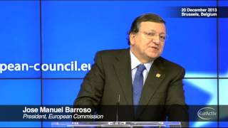 Barroso: 'This is the beginning of the end of bank bailouts'