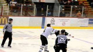 Combat / Fight G. Roch vs A. Bernard, LNAH, 07-10-11