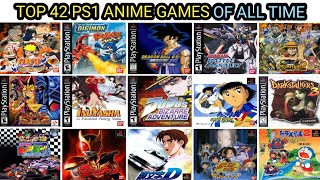 Top 42 Game PS1 Anime Terbaik Sepanjang Masa | Game PS1 Terbaik | Emulator PS1