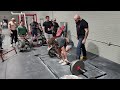 bhcf deadlift party. sam 425lbs conventional.