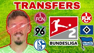 🔴ES GEHT SCHLAG AUF SCHLAG! Transfer UPDATE 2.Bundesliga !