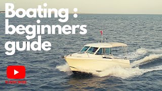 How to Go Boating - The BASICS