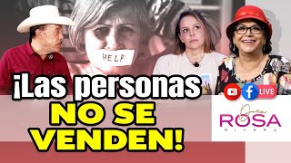 Las personas no son objetos a la venta