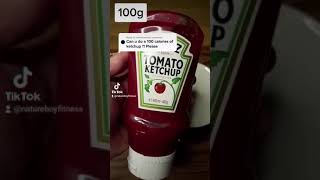 What 100 Calories of Ketchup Looks Like