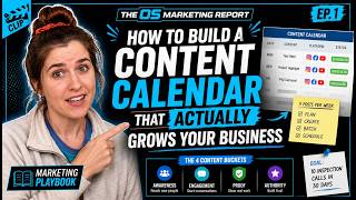 How To Build a Content Calendar That Actually Grows Your Business | The OS Marketing Report