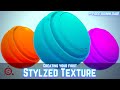 How to Make Your First Stylized Texture in 5 Minutes using Substance Painter [BEGINNERS TUTORIAL]