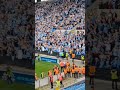 Coventry City supporters sing 🎵🎶KEEP RIGHT ON 🎶🎵 Thanking Birmingham City for their HOMELESS YEARS!