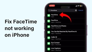 How To Fix FaceTime Not Working On iPhone 2025 | Troubleshoot FaceTime Issues