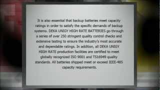 EMC Battery - DEKA 31HR5000 S BATTERY