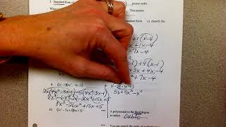 Notes 10A Multiply Polynomials