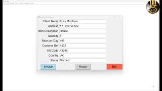 Build a Professional Invoice Generator with Python (Tkinter, PDF & Excel Logging)