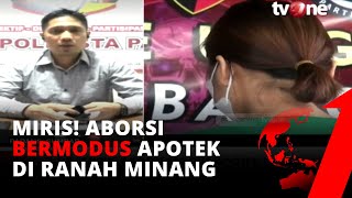 Ungkap Praktik Ilegal, Pemilik Apotek di Padang Jual Obat Aborsi Sejak 2018 | AKIM tvOne