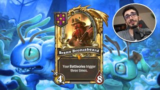 Is GOLDEN BRANN Enough to win? | Hearthstone Battlegrounds