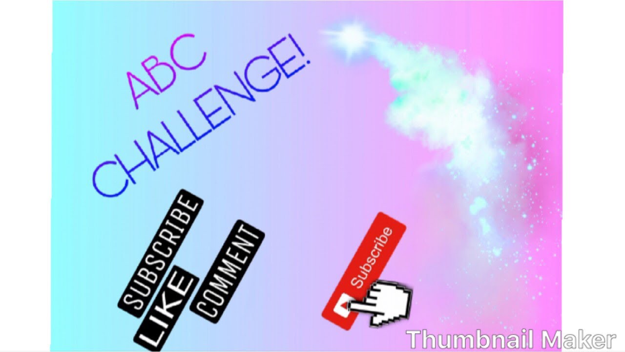 ABC Challenge Part 1 - YouTube