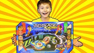 Самый КРУТОЙ Коллекционный набор Beyblade Burst Evolution Ultimate Beystadium Обзор и распаковка