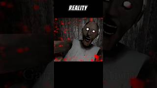 Granny Reality vs Expection by game definition #shorts #granny #horrorgaming #shortvideo #gaming