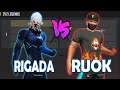 RUOK FF VS RIGADA | ONLY DESERT EAGLE HEADSHOT ROOM