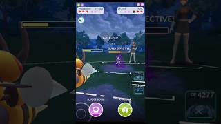 Mega Beedrill destroys Team Rocket Fairy Grunt