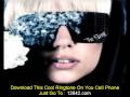 Just Dance Lady GaGa The Fame lyrics mps music video ringtone