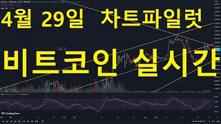 차트파일럿 23년 4월 29일 비트코인 실시간 분석