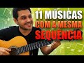 11 Músicas usando a mesma sequência de acordes - G D Em C