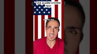 Usa Alarm System Test