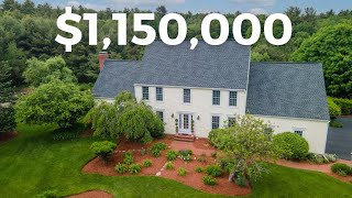 $1.2M HOME in Hopkinton Massachusetts | Moving to Hopkinton MA | Boston Massachusetts Real Estate