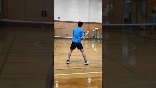 適当に二刀流テニスするうざい奴【テニスネタ動画🎾】#shorts