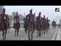 parade rehearsal of defence personnel for 76th republic day at kartavya path delhi india gate