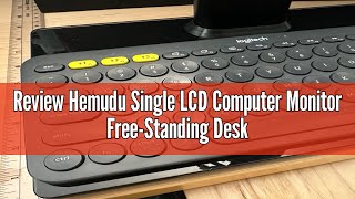 Review Hemudu Single LCD Computer Monitor Free-Standing Desk Stand Mount Riser for 13 inch to 32 inc