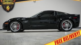 2006 Z06 2LZ ONLY 295 MILES 1 OWNER COLLECTOR GRADE FREE ENCLOSED DELIVERY FOR SALE R3MOTORCARS.COM