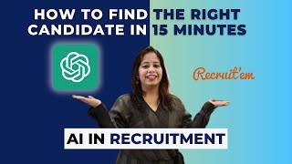 AI in Recruitment | DorkGPT, Recruitin, Merlin | How to find the right candidate in 15 minutes?