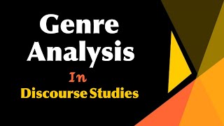 Genre Analysis in Discourse studies in Urdu/Hindi