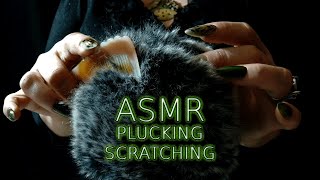 Rough ASMR | Aggressive PLUCKING w/ Nails & Tweezers, Fast & Deep SCRATCHING & Parting w/ Comb