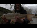 barbel fishing on the river teme march 2020