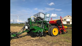 Strip till - Strip Hawk trailed with Vaderstad Tempo