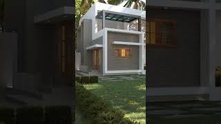 2450 sqft contemporary design മനോഹരമായ രണ്ടു നില വീടിന്റെ design കണ്ടാലോ 3d elevation design