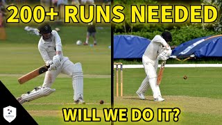 200+ RUN CHASE IN A RELEGATION CRUNCH MATCH | Haddon CC 1st XI vs Wellingborough Town 1st XI