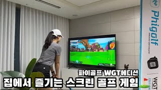 집에서 즐기는 스크린 골프, 파이골프(phigolf) 리뷰 ⛳️