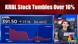 KRBL Stock Tumbles Over 16% After Links to AgustaWestland Helicopter Scam | CNBC TV18