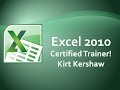 Microsoft Excel 2010: Import Text Files