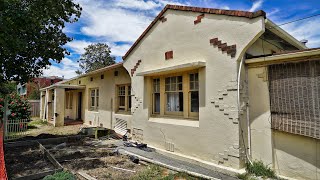 Abandoned- 30`s duplex with antique furniture/stuff left behind/And 2 immaculate 40s homes now gone