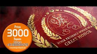 Best || Indian || cinematic || Wedding Invitation video || Save The date video || 2017 || Project 20
