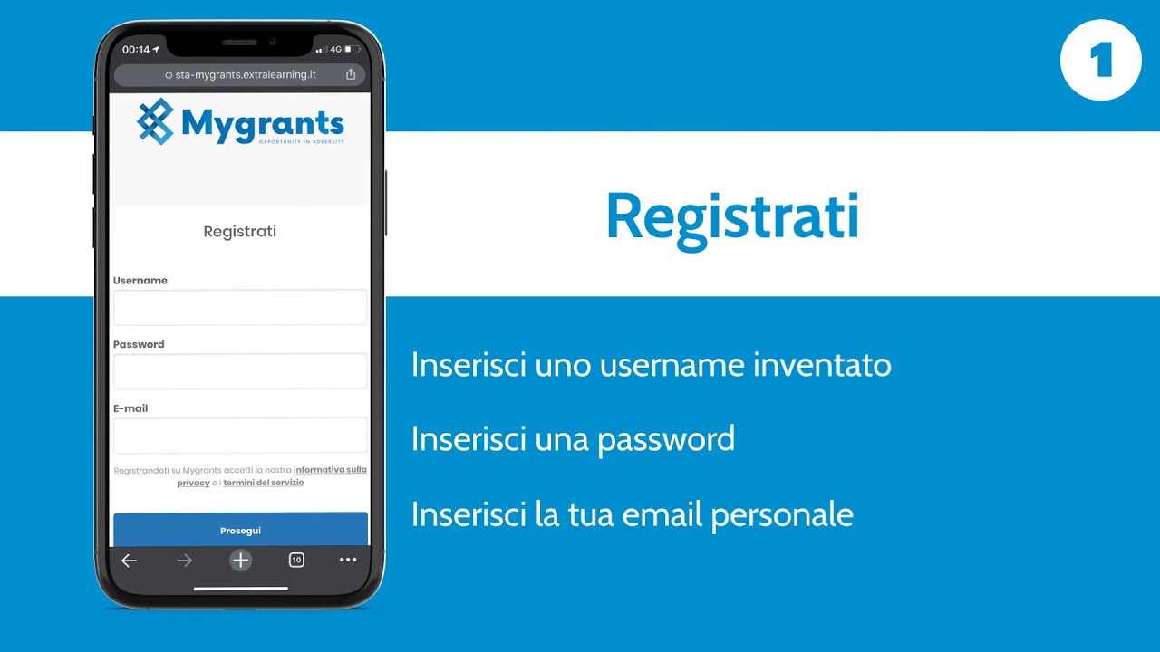 App Mygrants Come Funziona Youtube