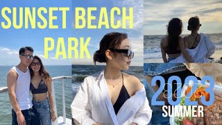 【稲毛海浜公園】#13 海vlog 大はしゃぎの1日🌞 千葉|SUNSET BEACH|DJ|海|夏|summer|