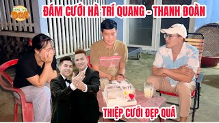 Nửa đêm Hà Trí Quang mang thiệp cưới đặc biệt mời vợ chồng Khương Dừa