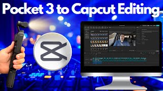 For Beginners. Pocket 3 to Capcut Tutorial. How to edit cinamatic reels in Capcut.